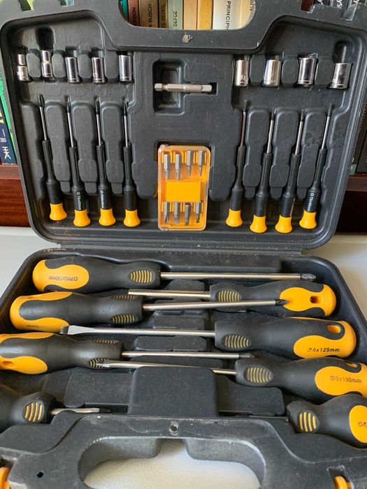 Conjunto de Chaves de Fendas