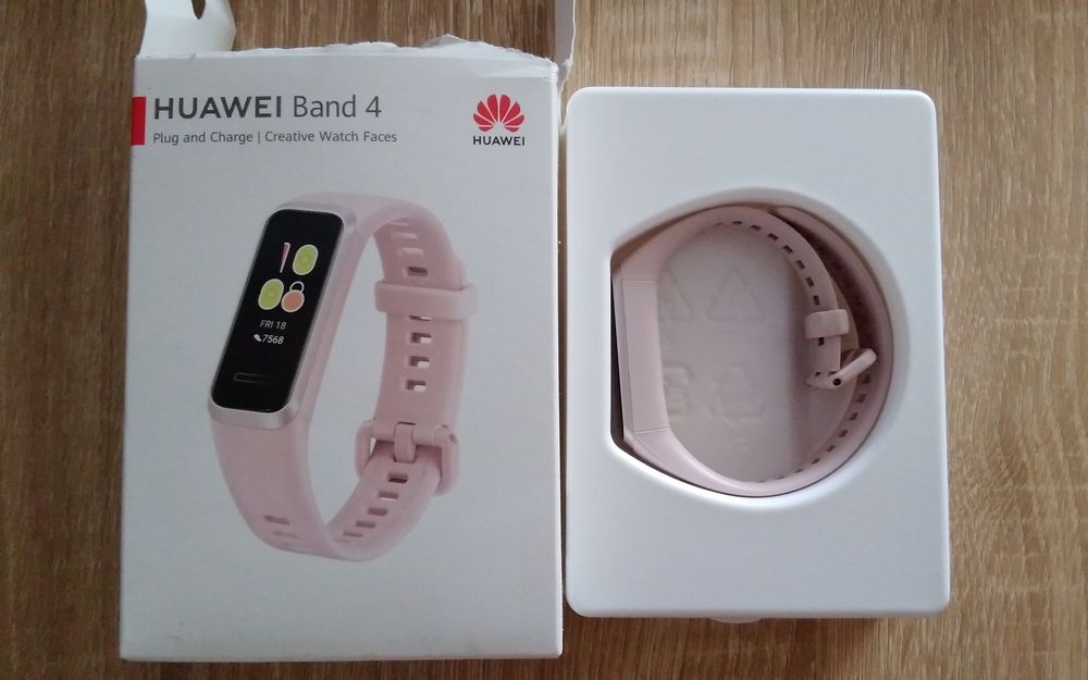 Eletrónica: Huawei Band 4 rosa