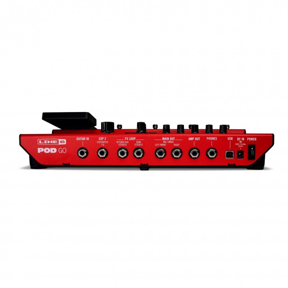 Nowy multiefekt gitarowy  Line 6 POD  Limited Edition Red