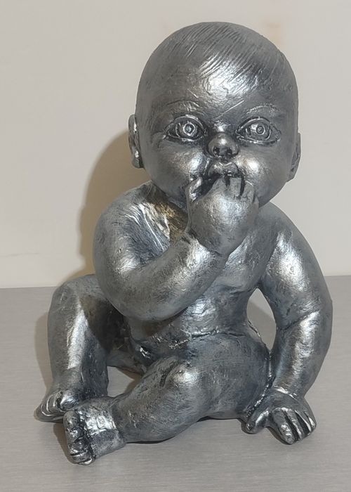 Estatueta de Bebé Artesanal