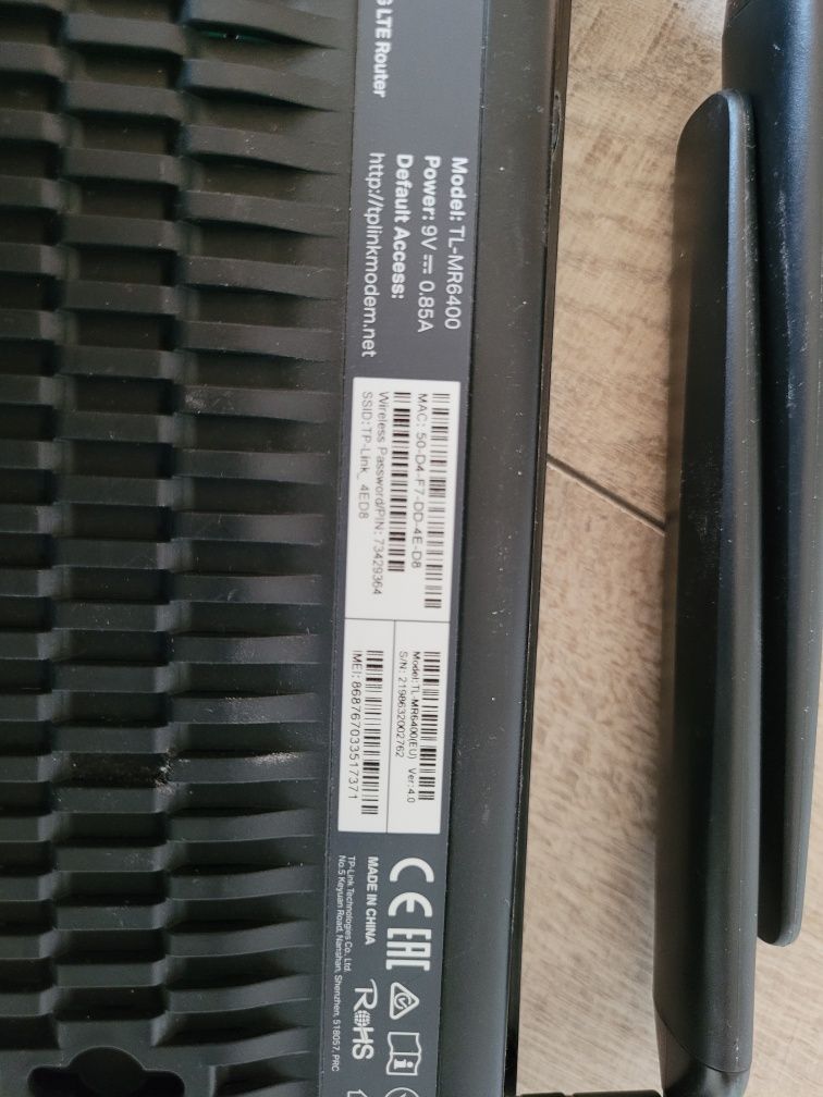 Router tp lunk TL MR6400