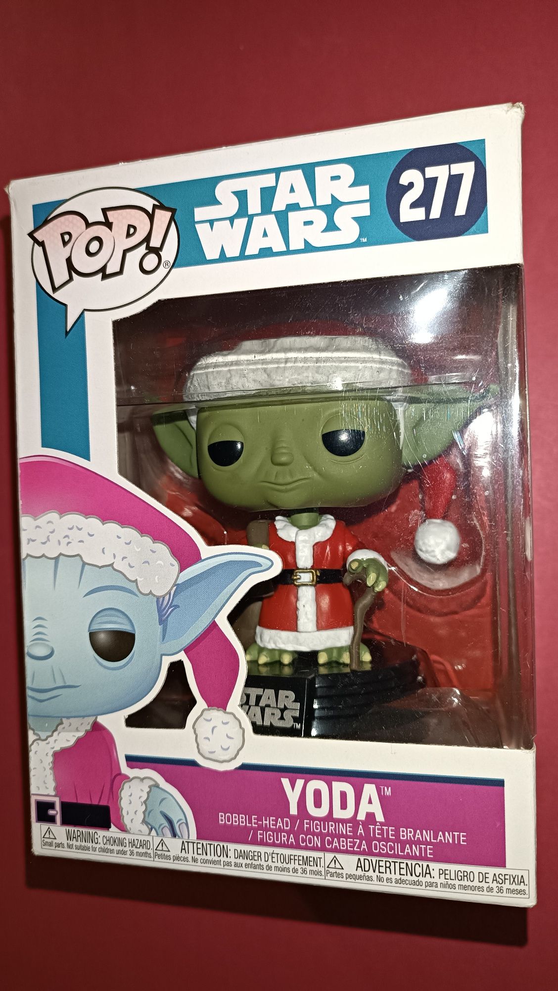 Antigo Yoda pai natal star wars funko pop de 2018