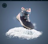 Buty turystyczne zimowe dziewczęce skórzane Decathlon Quechua r 34