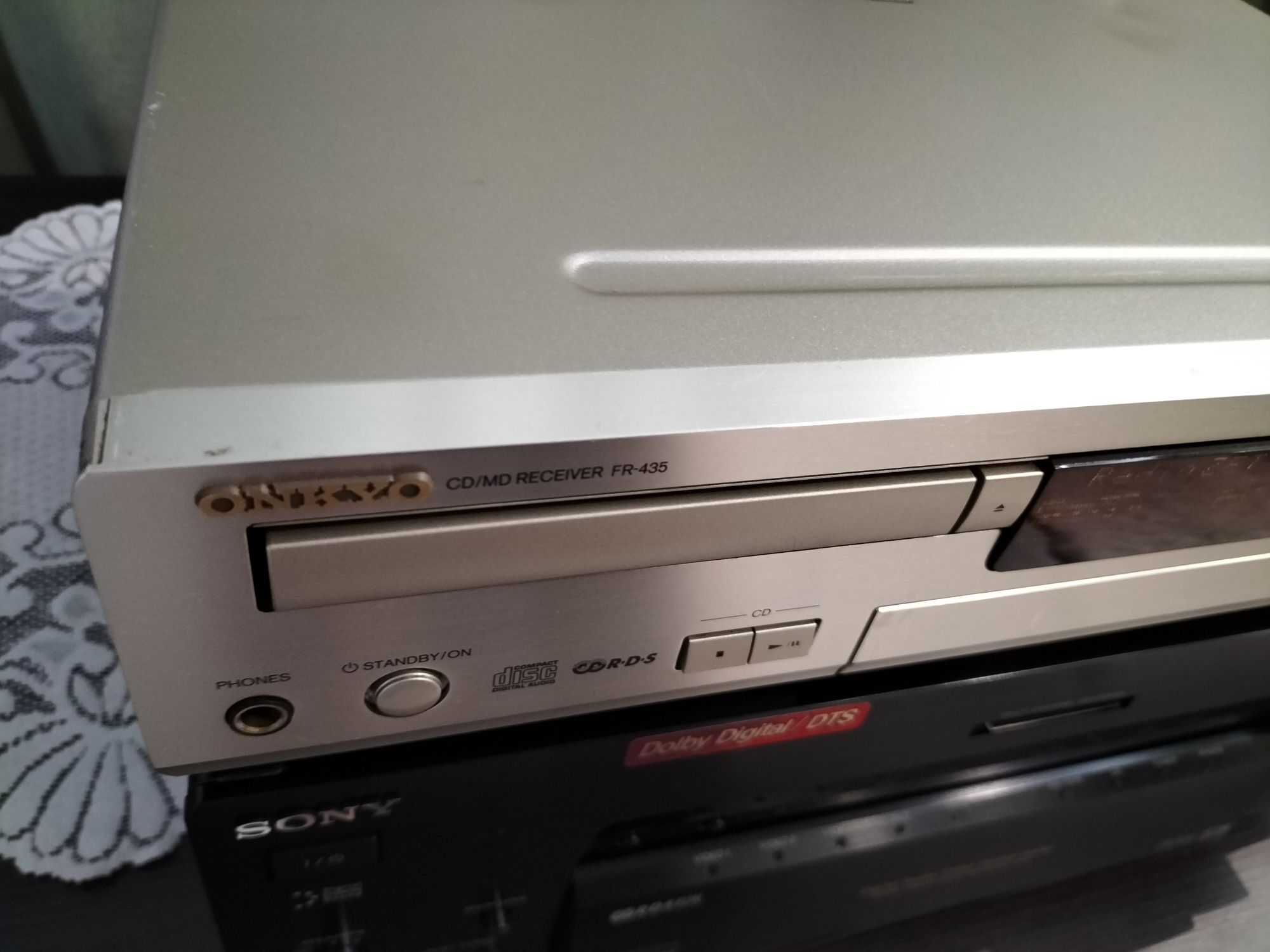 Onkyo FR-435 Amplituner CD Mini Disc