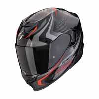 Kask motocyklowy integralny SCORPION KASK EXO-520 AIR TERRA BK-SI-RED