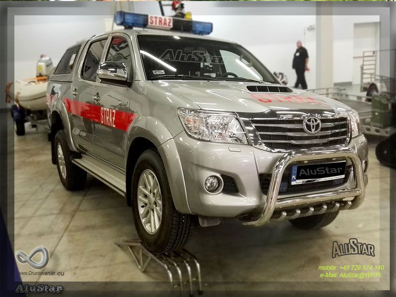 Hilux Orurowanie Boczne POdesty