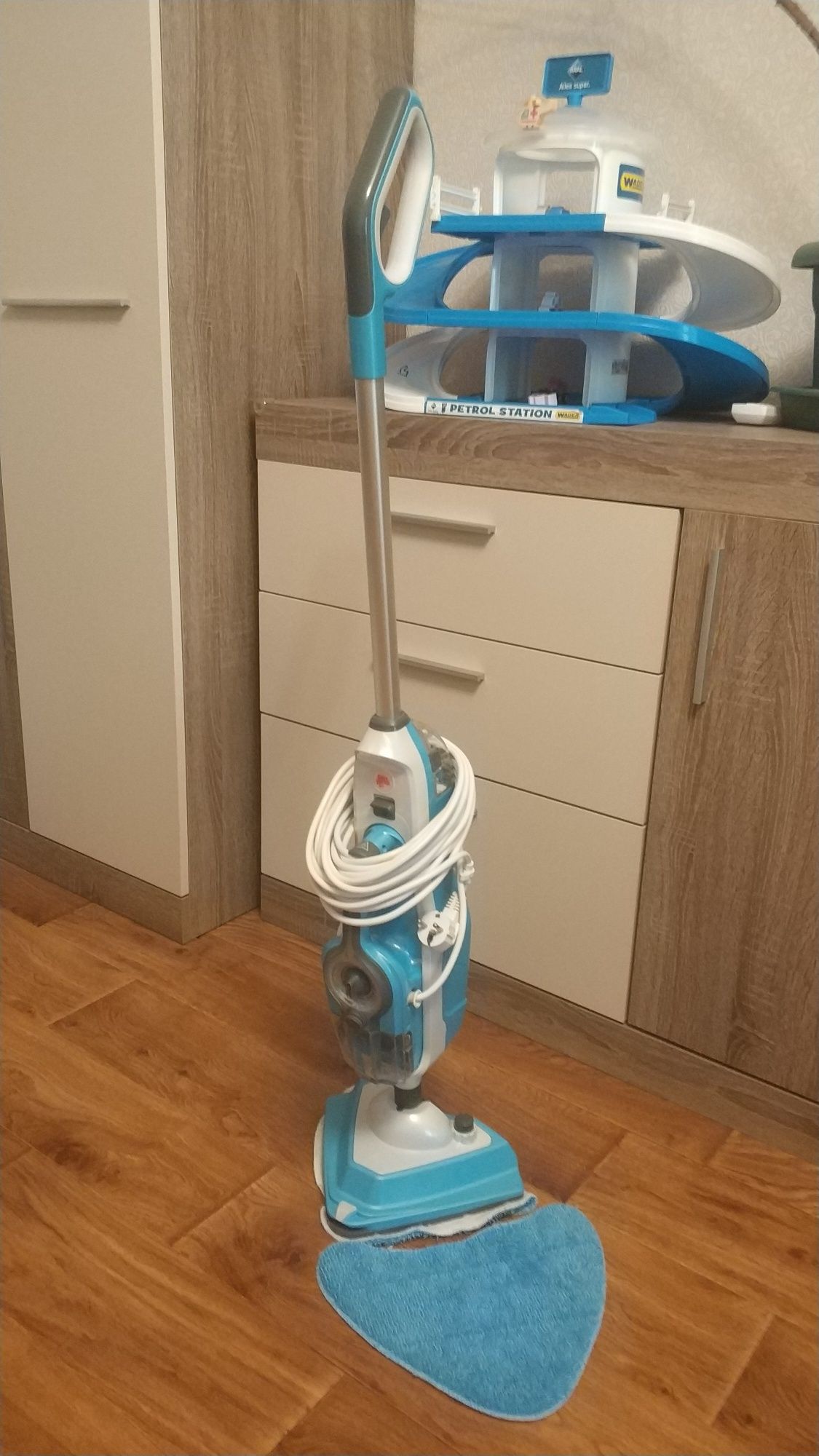 Паровая швабра, пароочиститель 2 в 1 Dirt Devil Aqua Clean, Германия