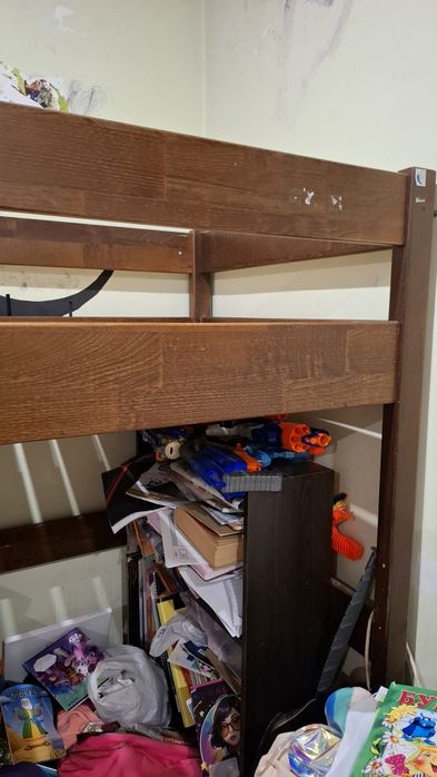 Ліжко - горище,  двохярусне