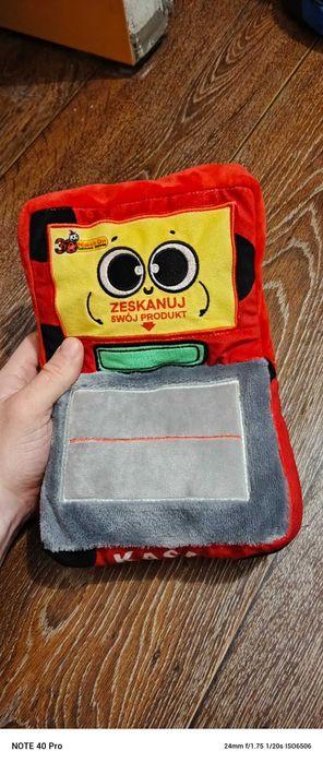 Kasa kasia biedroniak maskotka zabawka pluszak biedronka