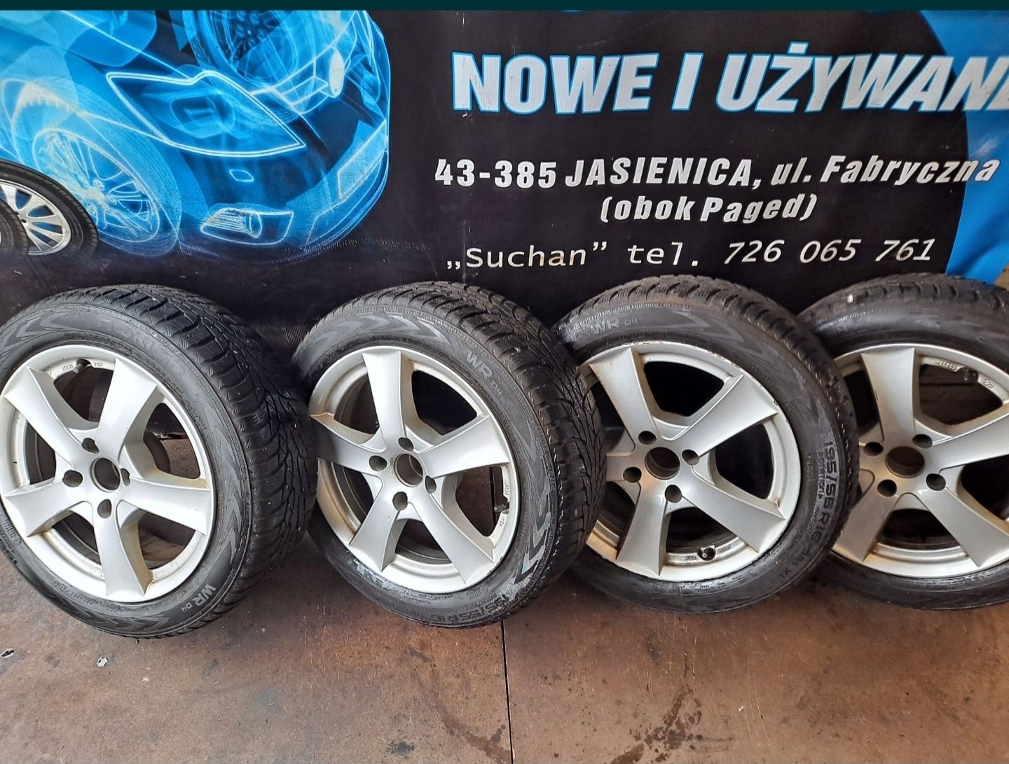 Alufelgi 16 4×100 Vw Golf 1 2 3 BMW E30 Honda et 15  Komplet