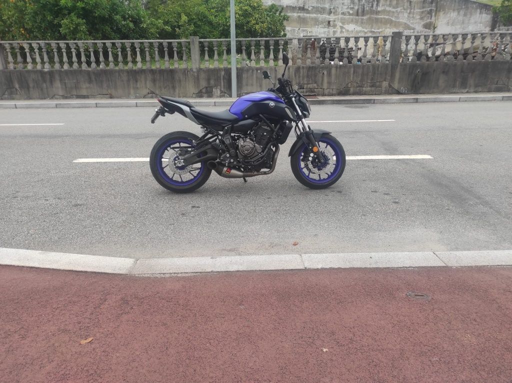 Yamaha MT 07 55kw