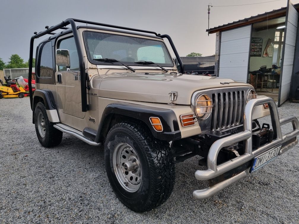 Jeep Wrangler TJ 2.5 Benzyna / 4x4 / doinwestowany!