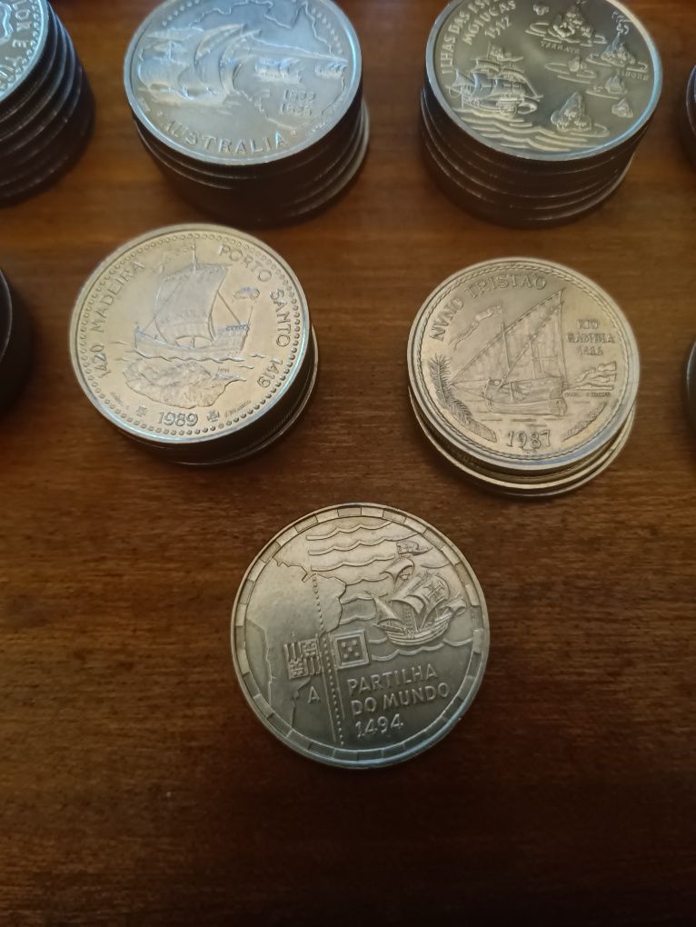 Moedas comemorativas - Série dos Descobrimentos