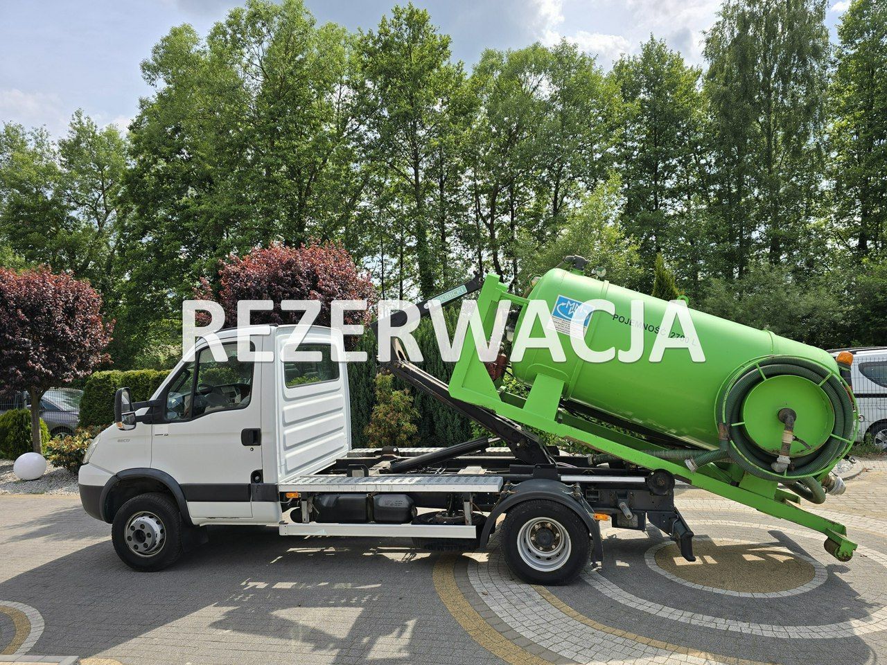Iveco DAILY 65C17 / Skibicki HKS  Hakowiec / Asenizacyjny / WUKO / Salon PL I-właściciel