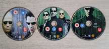 The Matrix / Matrix Reloaded / Matrix Revolutions - 3 FILMY BLU RAY