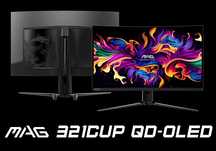 MSI MAG 321CUP QD-OLED 32" Curved 4K Gaming монітор Monitor
