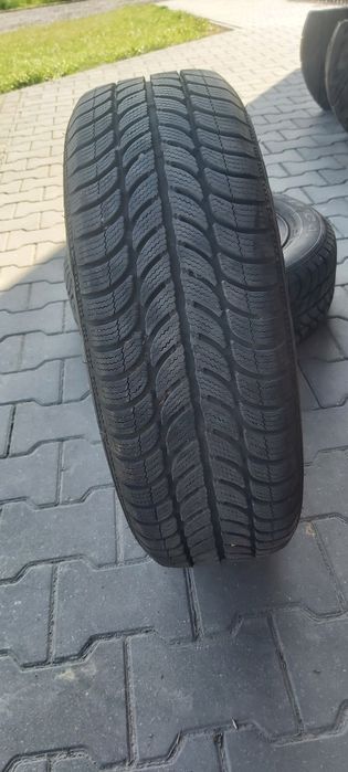 Opnony zimowe z stalowymi felgami 2x Dębica i 2x Matadory 195/65 R15