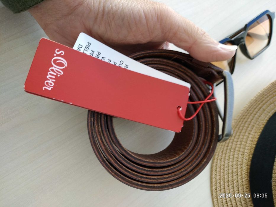 S.OLIVER Belt , Made in Germany Кожа 105 длина 4 ширина