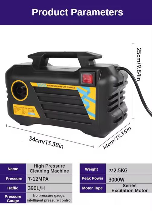 Maquina lavagem de Alta pressão