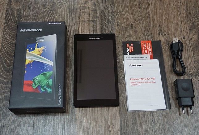 Новый планшет Lenovo TAB2 A7-10F 8GB GPS FM чехол подарок