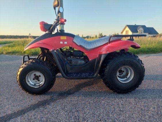 Quad kymco- 50 czerwony
