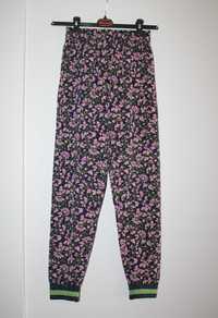 2nd One damskie spodnie w kwiaty rozmiar XS