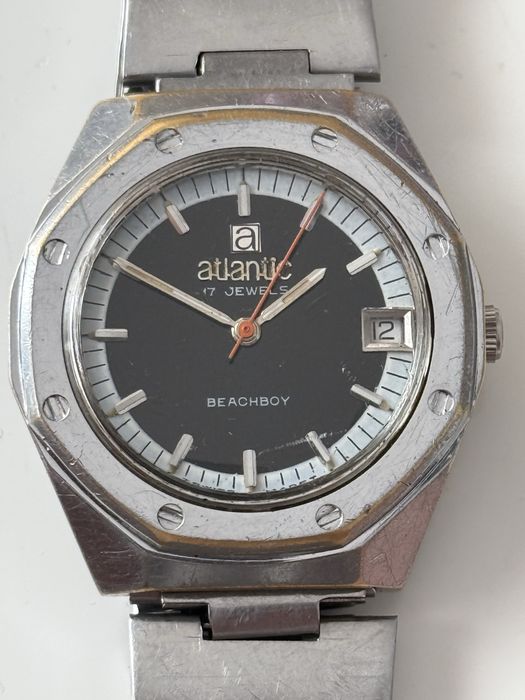 Atlantic Bechboy, 17jewels, średnica 38mm bez koronki, w oryginale