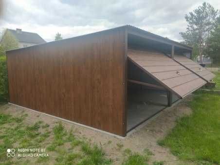 garaz blaszak garaże blaszane 5x6 6x6  garaż 6x5.80 SZAMOTUŁY