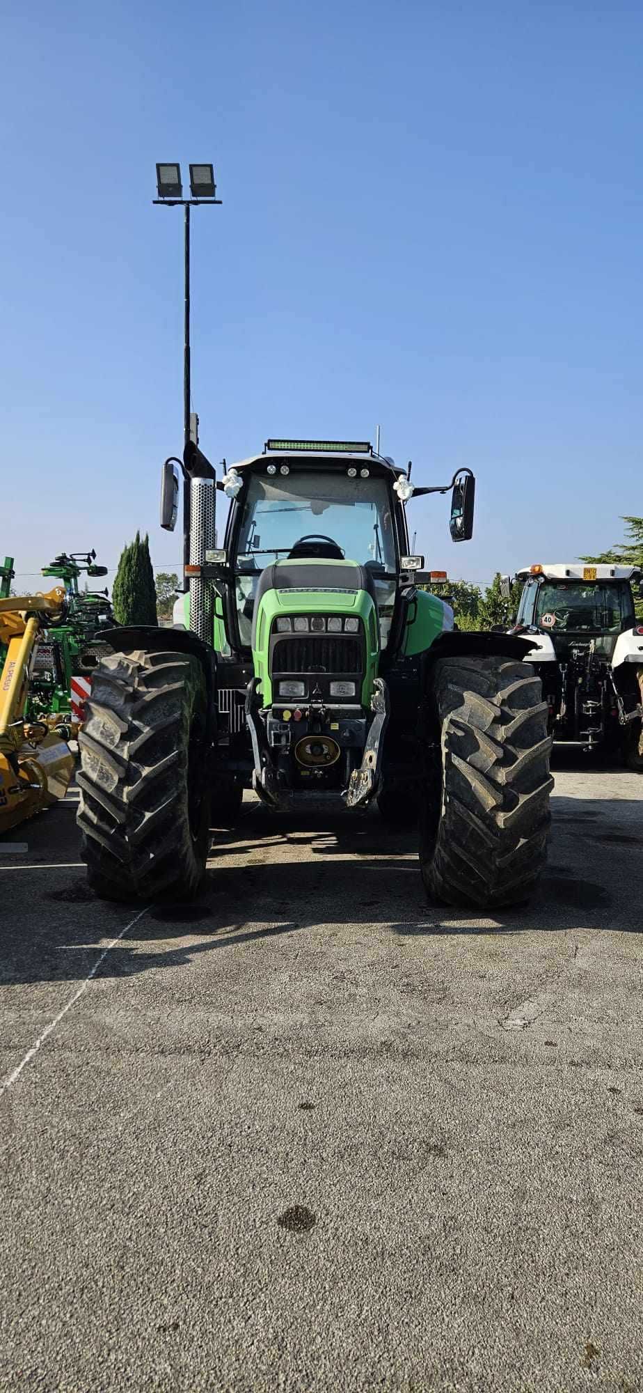 DEUTZ FAHR AGROTRON TTV 630 tuz wom klimatyzacja PNEUMATYKA nowe opony