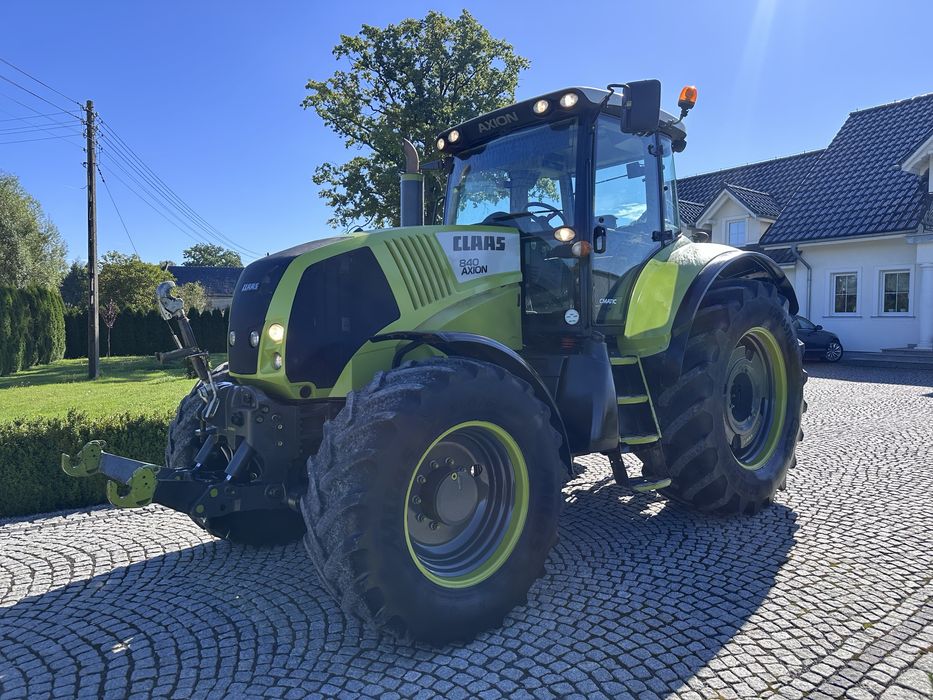 Claas Axion 840, nowa skrzynia i silnik, idealny, (850,830,810 arion)