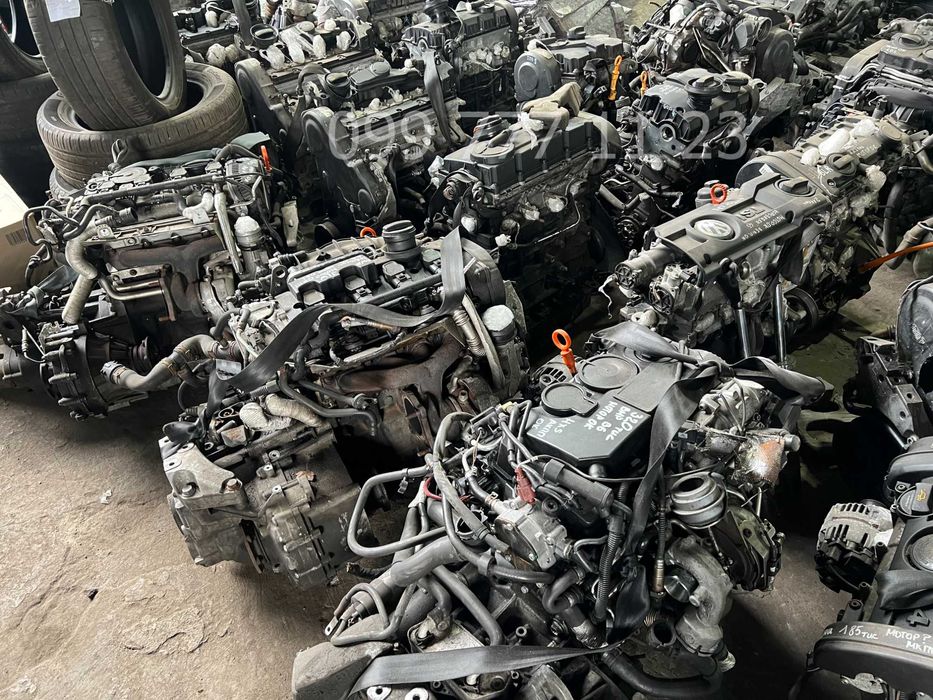 мотор passat b6 golf 5 skoda a5 fabia двигатель BMP BMR BMN CBA BWA