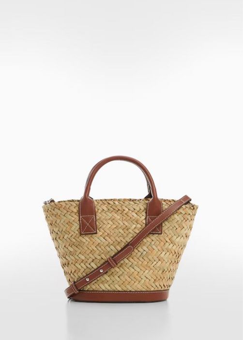 MANGO сумка плетена