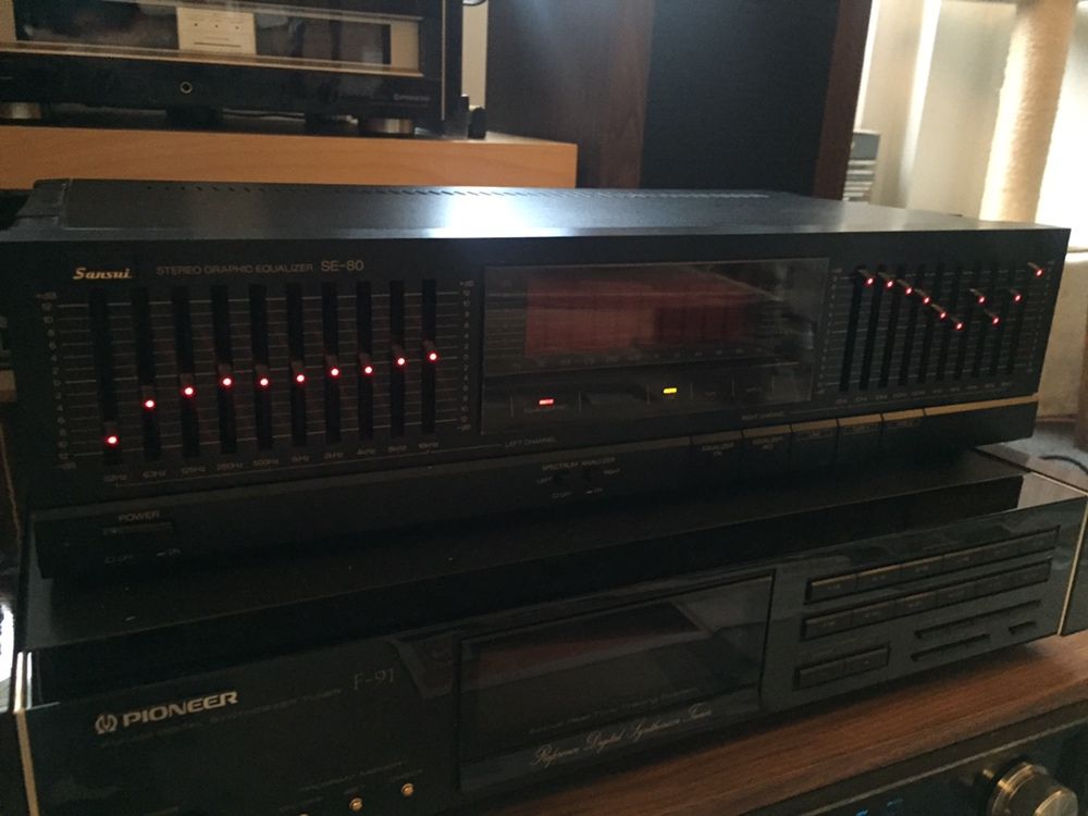 Sansui SE 80 korektor, graphic equalizer