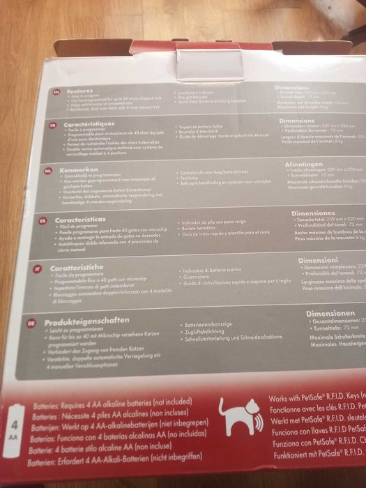 Drzwiczki magnetyczne dla kota