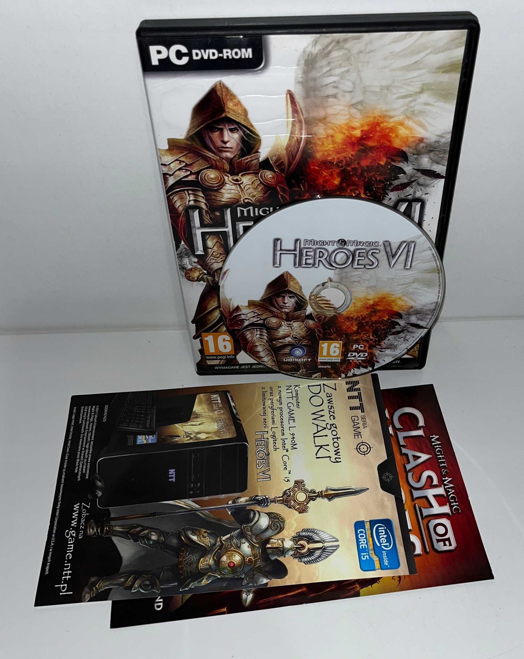 Heroes VI BOX PL - pudełko po grze