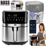 BASS POLSKA Frytkownica Air Fryer Beztłuszczowa 6,5l 2200w Smart Wi-fi