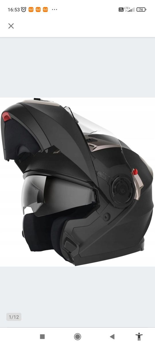 Nowy kask motocyklowy