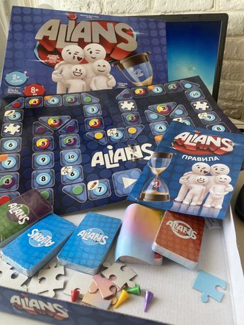 Настольная развлекательная игра "Alians"