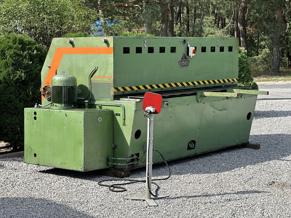 Gilotyna hydrauliczna do blachy 2500/6mm z Niemiec