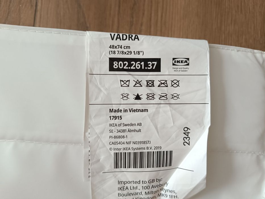 VÄDRA mata materacyk do przewijania przewijak IKEA