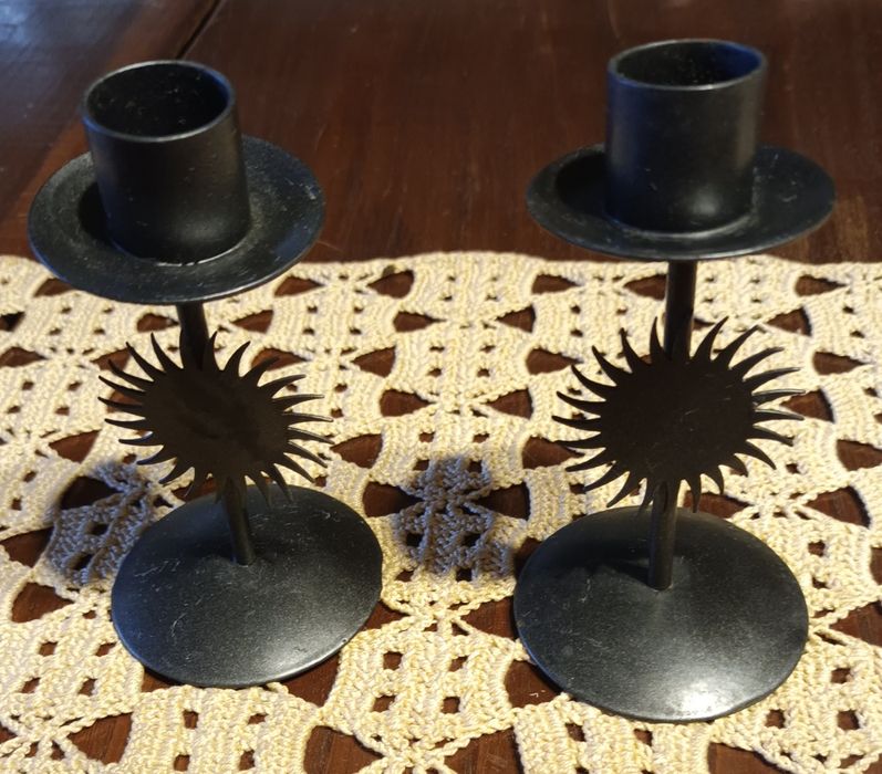 Cinjunto 4 castiçais