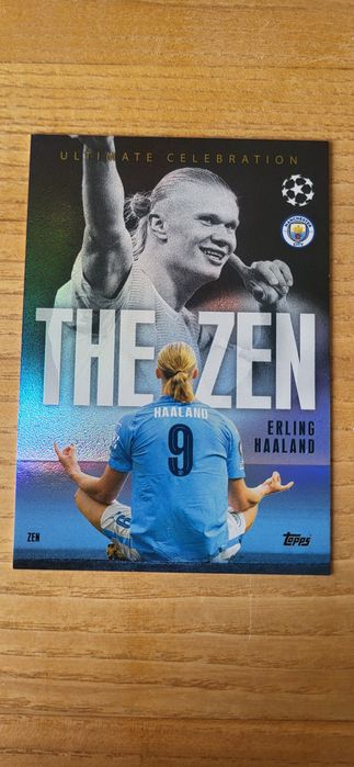 Karta Topps Match Attax 2023/2024 The Zen Haaland Ultimate Celebration