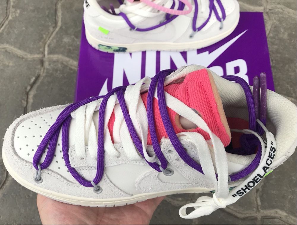 Nike Dunk Low Off-White Lot 15 42р.