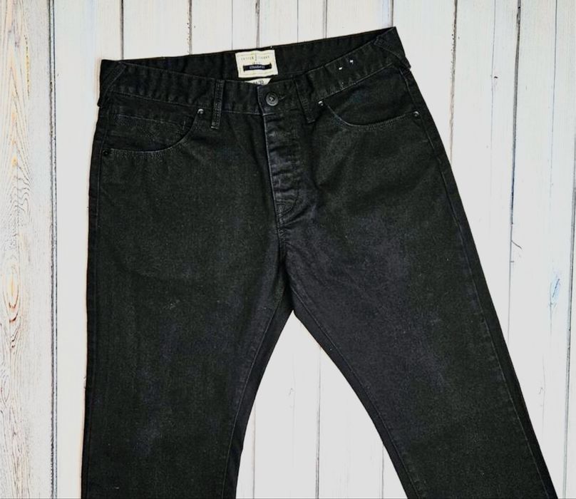 Фірмові чорні прямі чоловічі джинси jasper conran, розмір 48 - 50