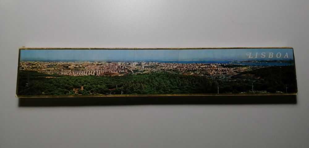 Carteira de fósforos de 26,7 cm de comprido - Lisboa e o Tejo