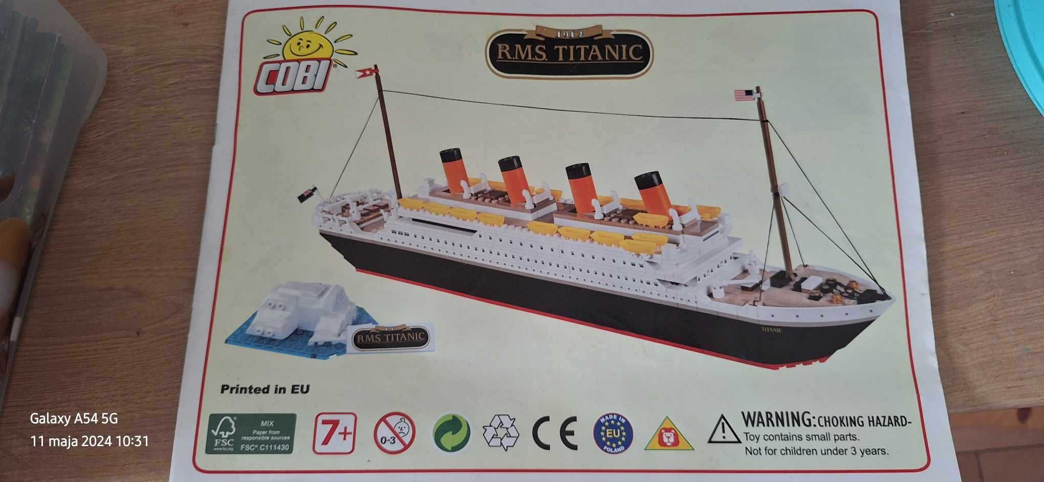 Cobi, klocki R.M. S Titanic