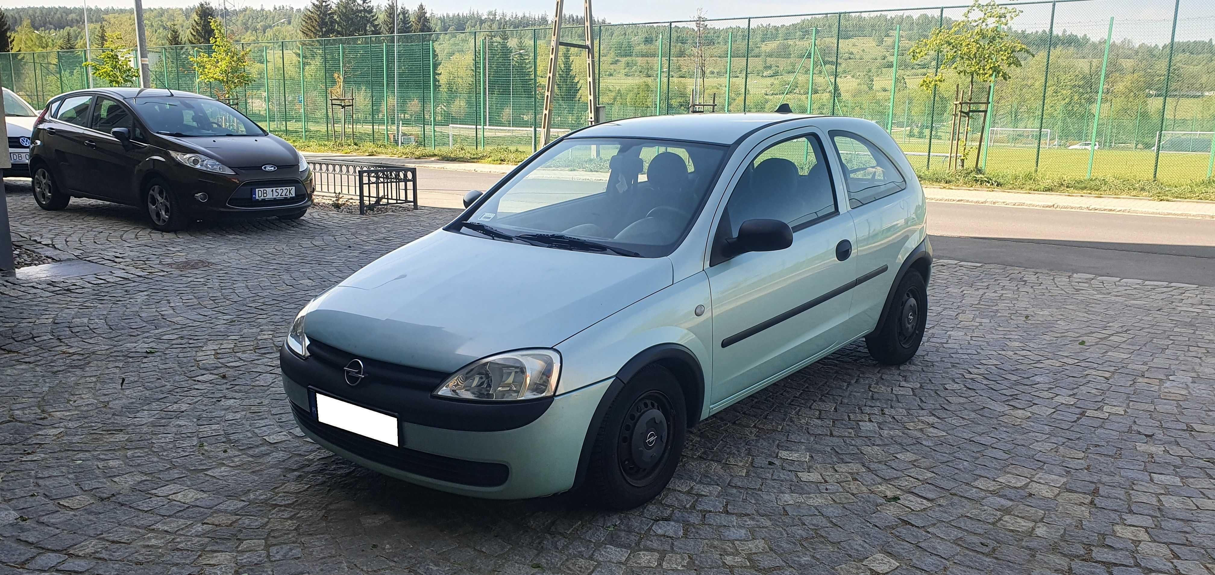 Opel Corsa C 1.0 benz, Sprawna, Z Klimatyzacją, Zarejestrowana