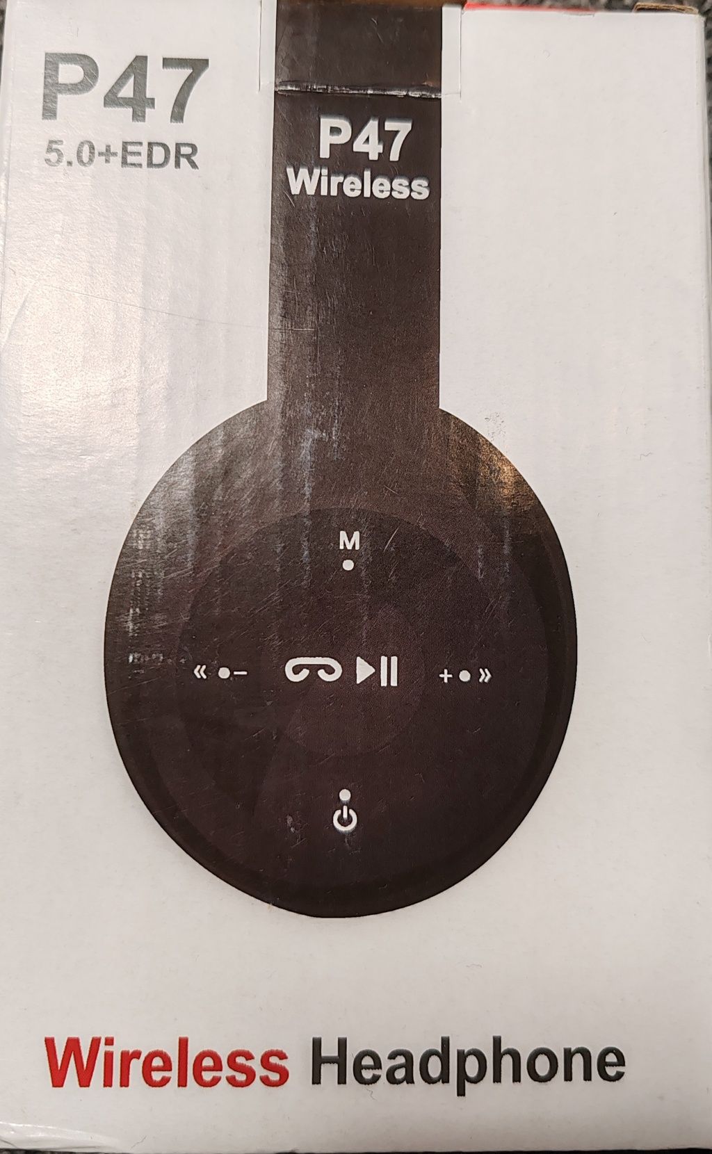 Słuchawki Bluetooth czarne