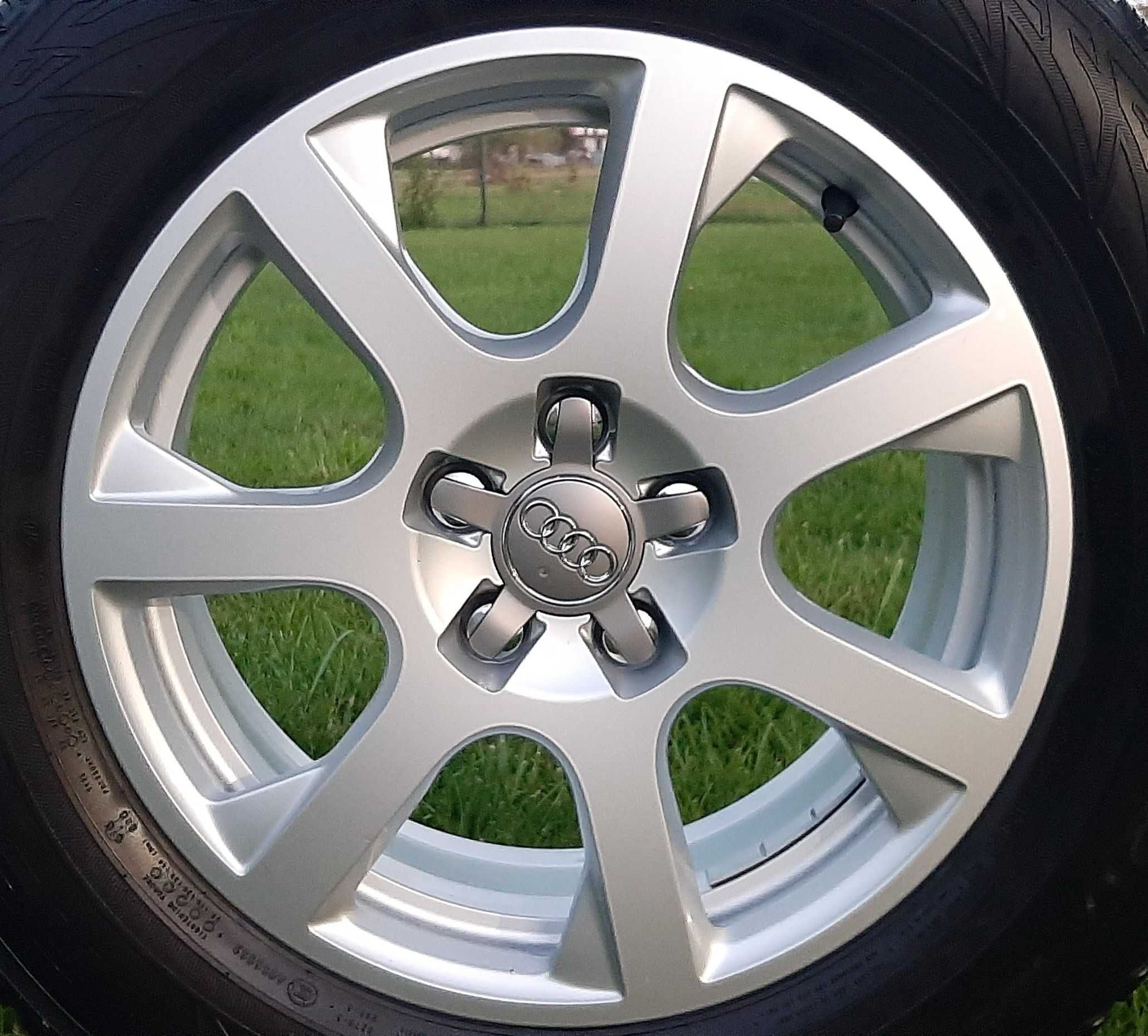 Oryginalne alufelgi Audi Q5,Q3,A4 8R 17cali koła 5x112 ET37, 235/65R17