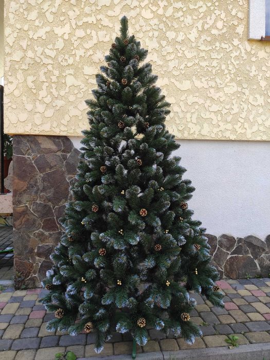 Не КИТАЙ‼️ Елка искуственная с шишками клас ПВХ Кармен 1.3-2.5м